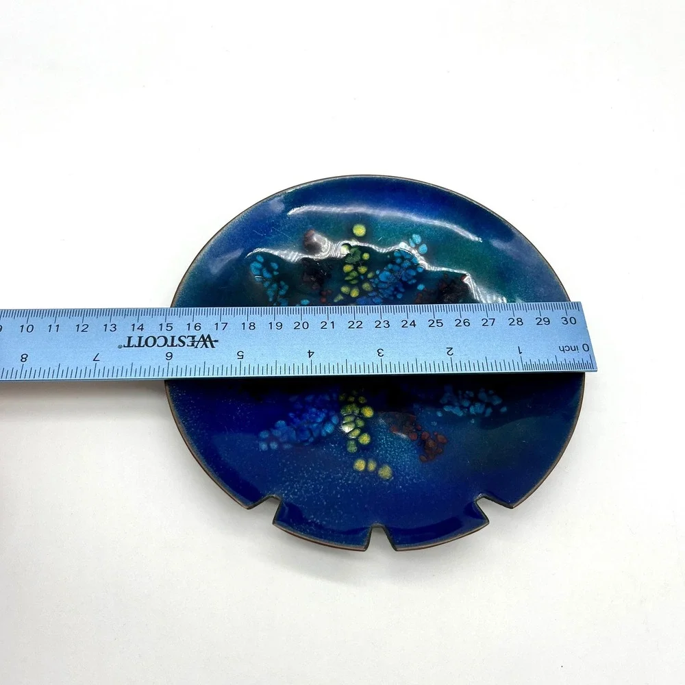 Bovano handcrafted enamel